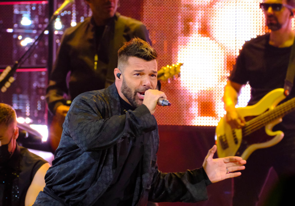 Ricky Martin brings the fire to any concert stage. Including the Houston Rodeo's. (Photo by F. Carter Smith)