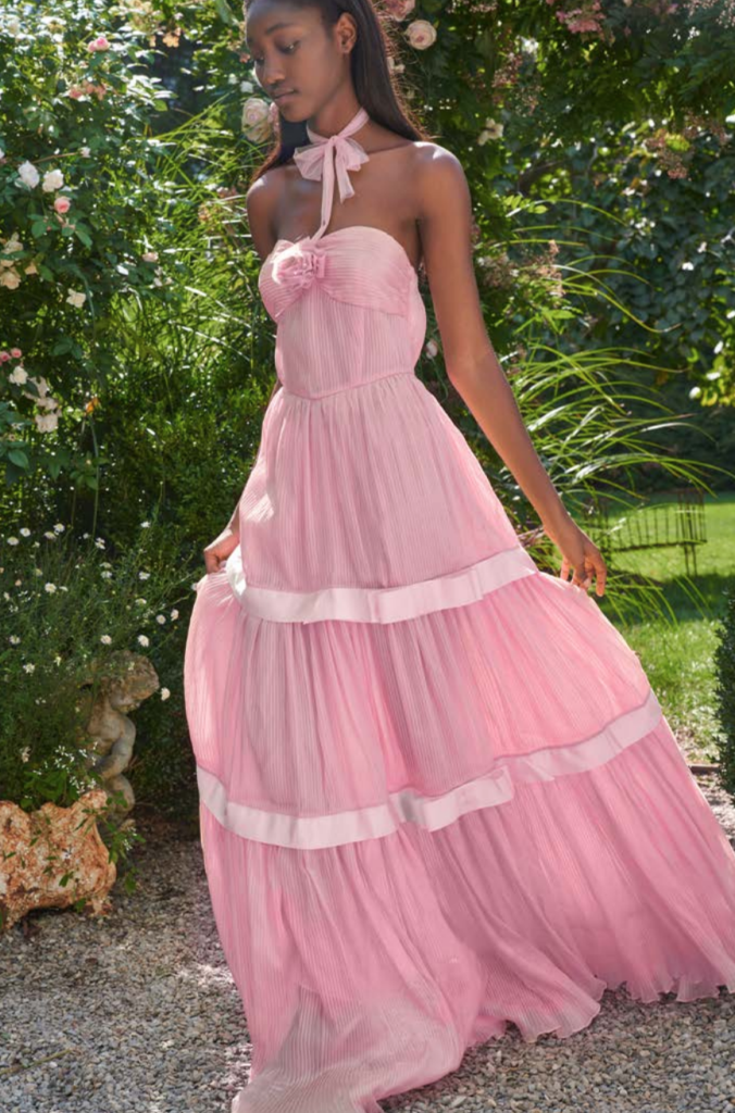 Teresa Gown in Candy Pink.