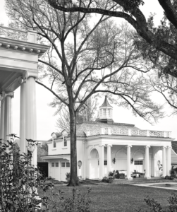 River Oaks house and garden pavilion, designed by Curtis & Windham