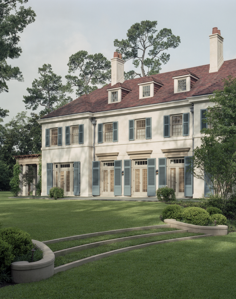 Knollwood house and gardens, Houston, designed by Curtis & Windham