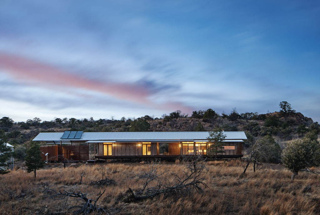 Marfa Ranch, designed by Lake | Flato. Photography Casey Dunn, Luis Garvan
