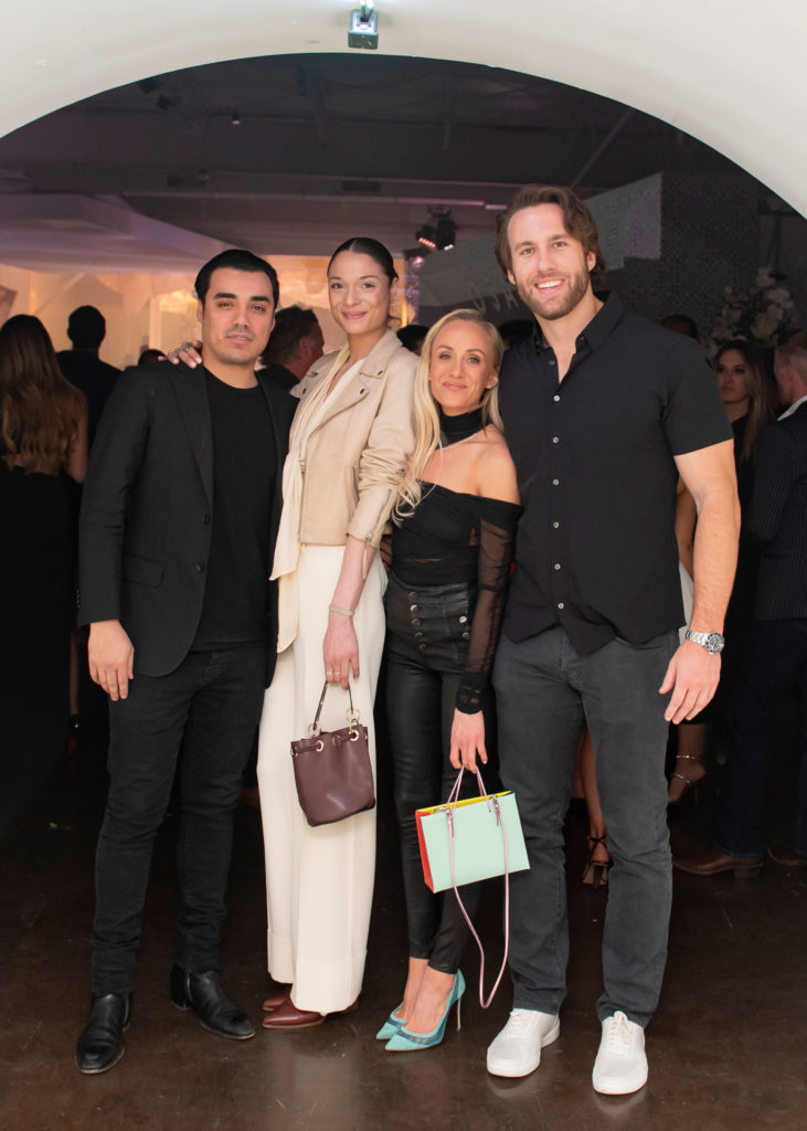 Sean Bonacum, Laetitia Rey, Nastia Liukin. (Photo by Tamytha Cameron)