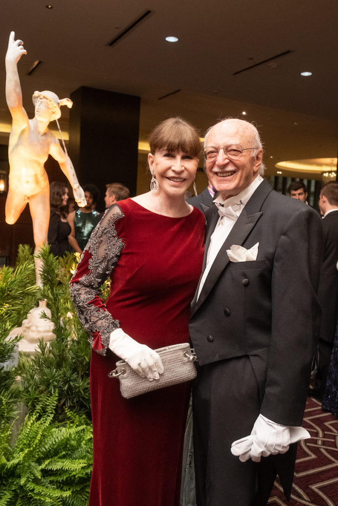 Shelby Hodge & Shafik Rifaat at the Krewe of Hermes presentation ball (Photo by Daniel Ortiz) 