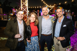 Tom Herrick, Allison Pfeiffer, Michael Hogan, Drew Mixer; Image by Daniel Ortiz Courtesy of Memorial Park Conservancy