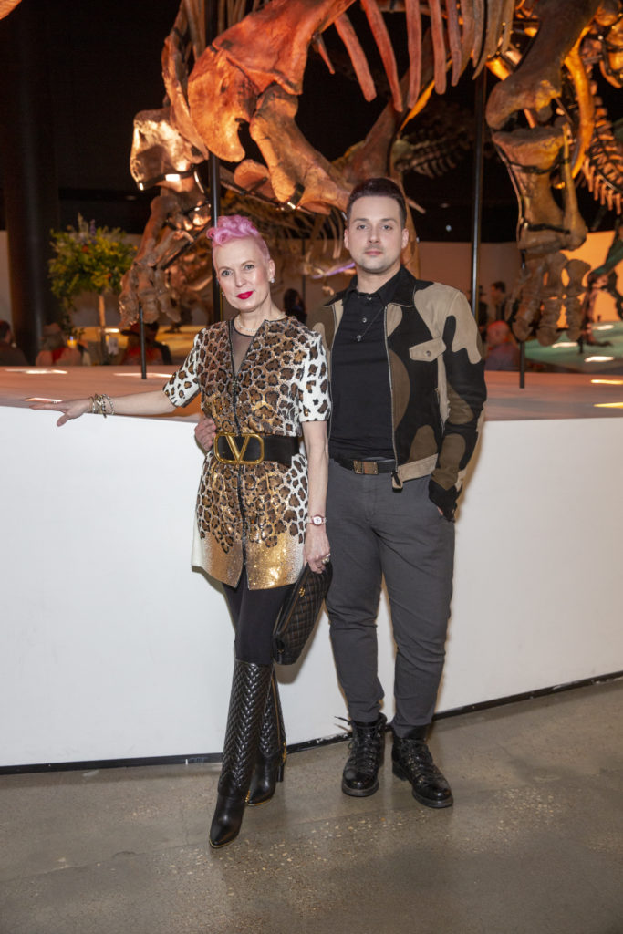 Vivian Wise, Jonathan Blake at the HMNS gala (Photo by Jenny Antill)