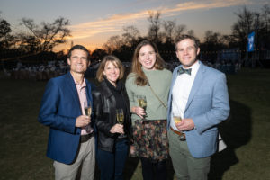 Wynne Harvey, Stacia Harvey, Brooke and James Williamson; Image by Daniel Ortiz Courtesy of Memorial Park Conservancy