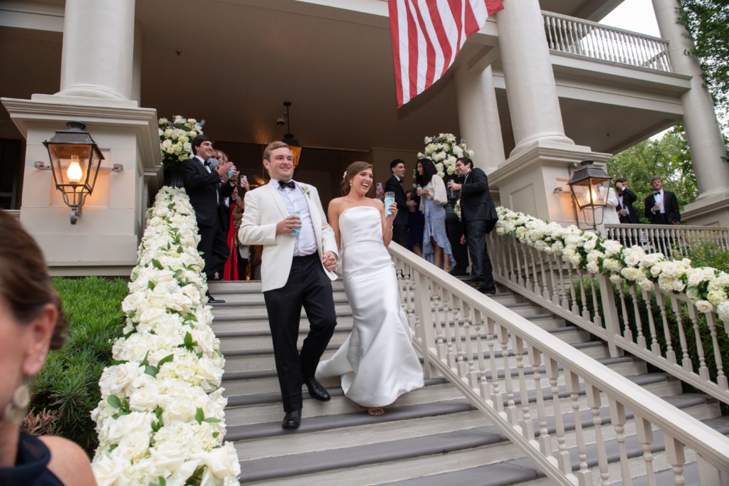 Jillian and James Moon were celebrated their nuptials at The Argyle in San Antonio, Texas. (Photo by David Sixt Photography)
