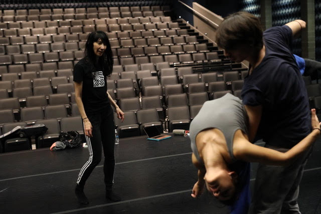 Rehearsals directed by Brett Ishida hone in on her multifaceted vision. (Photo by Amitava Sarkar)