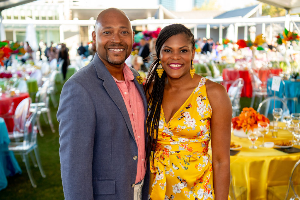 Carolyn & Tim Robinson at Memorial Hermann's Light It Up (Photo by Wilson Parish)