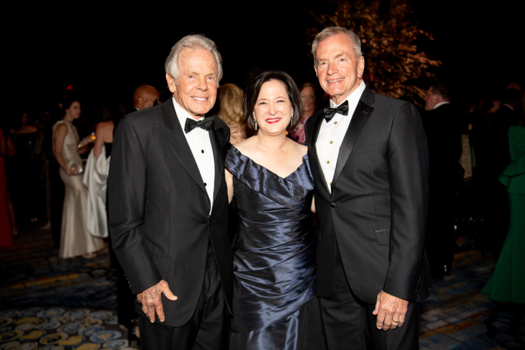 Jim Smith, Anne Neeson, Edd Hendee at the Memorial Hermann Foundation gala (Photo by Michelle Watson)