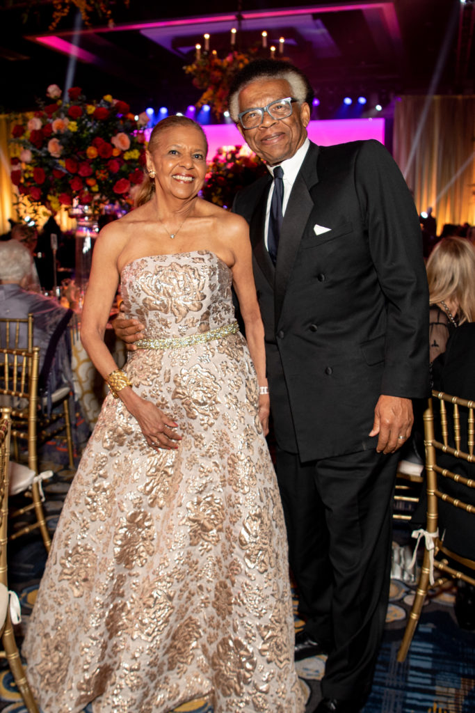 Dr. Yvonne & Rufus Cormier at the Memorial Hermann Foundation gala (Photo by Michelle Watson)
