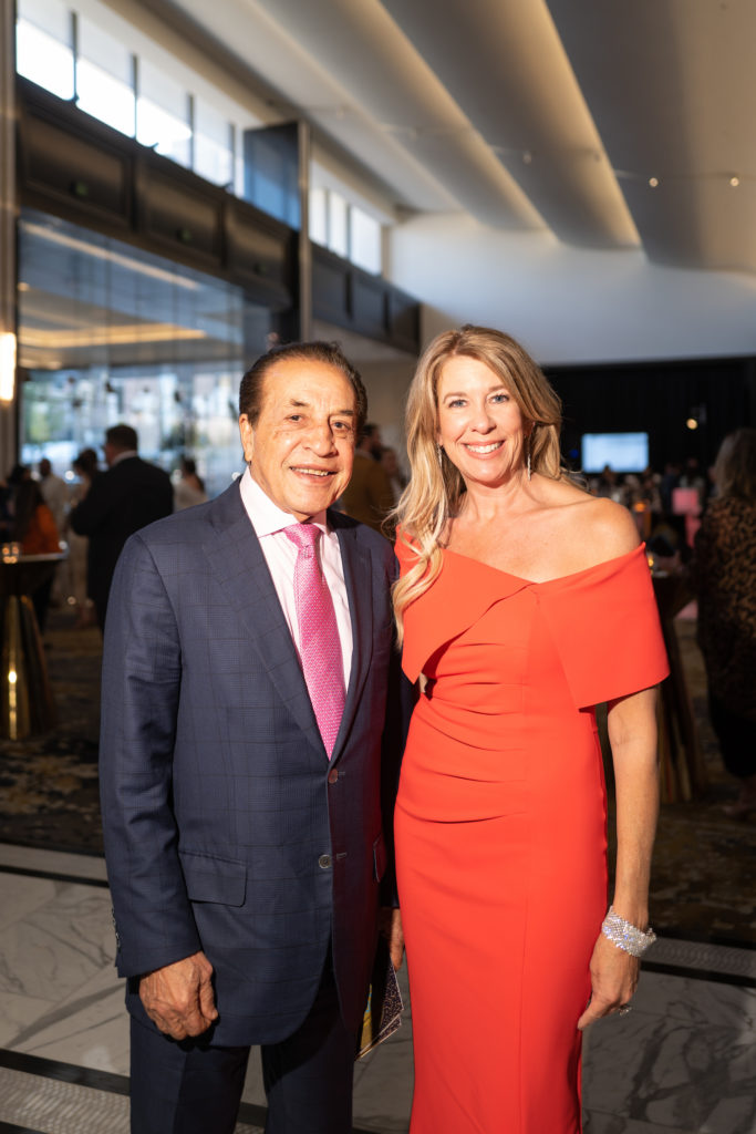 Farouk Shami, Amy McCall (Photo by Daniel Ortiz)