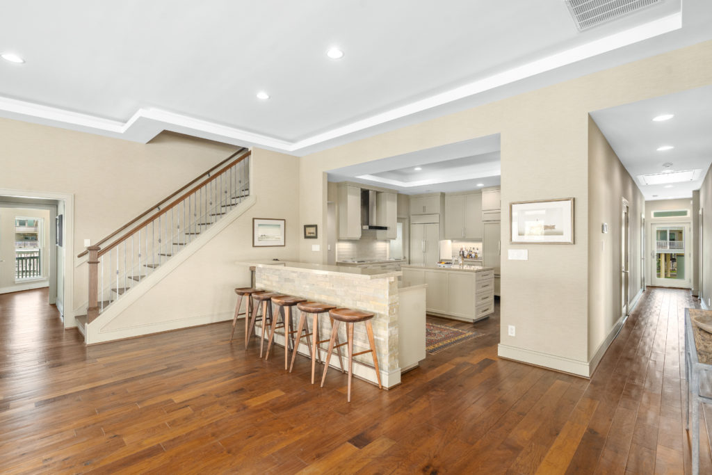  Jamaica Beach residence at 16502 Bayfront Drive (Photo by Sonya Bertolino for Douglas Elliman Realty)