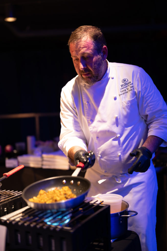 Hilton executive sous chef (Photo by Daniel Ortiz) 