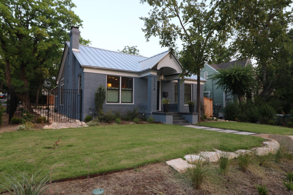 The circa 1935 cottage in Old West Austin underwent a complete renovation that involved adherring to strict preservation regulations. (Photo by Oren Mitzner)