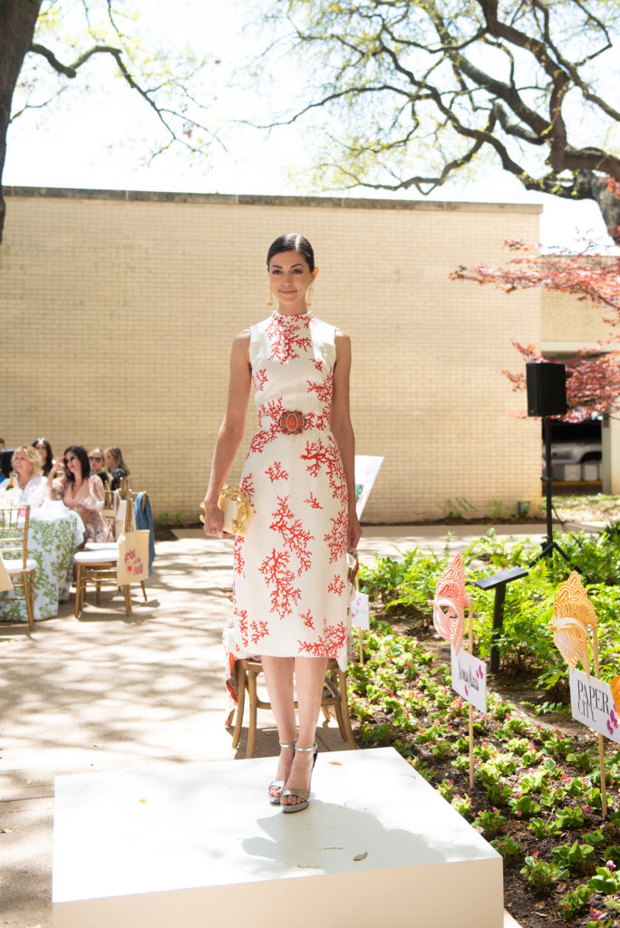 Dec My Room models sported spring fashions from Neiman Marcus. (Photo by Tamytha Cameron)