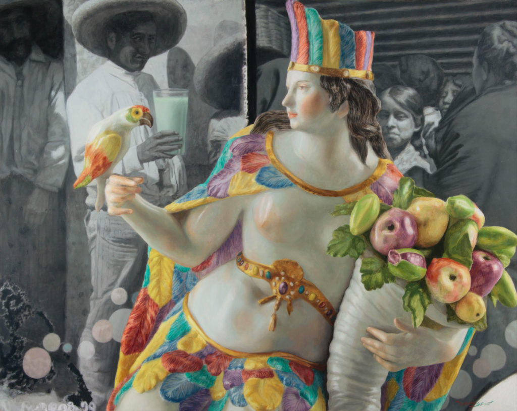 Pablo Santibañez’s "Untitled," 2022, at Drexel Galería.