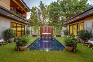 5024 Bryce – It’s an oasis in the heart of the city, with a central courtyard clad in zero maintenance turf.