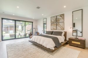 5024 Bryce – Primary suite with its view to the completely private courtyard.