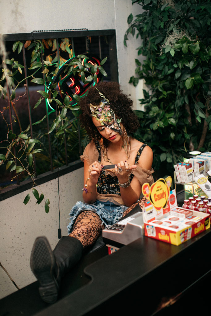 The bodega cashier was one of the party's many characters (Photo by Beckley & Co)