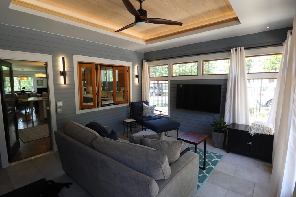 The circa 1935 cottage in Old West Austin underwent a complete renovation that involved adhering to strict preservation regulations. (Photo by Oren Mitzner)