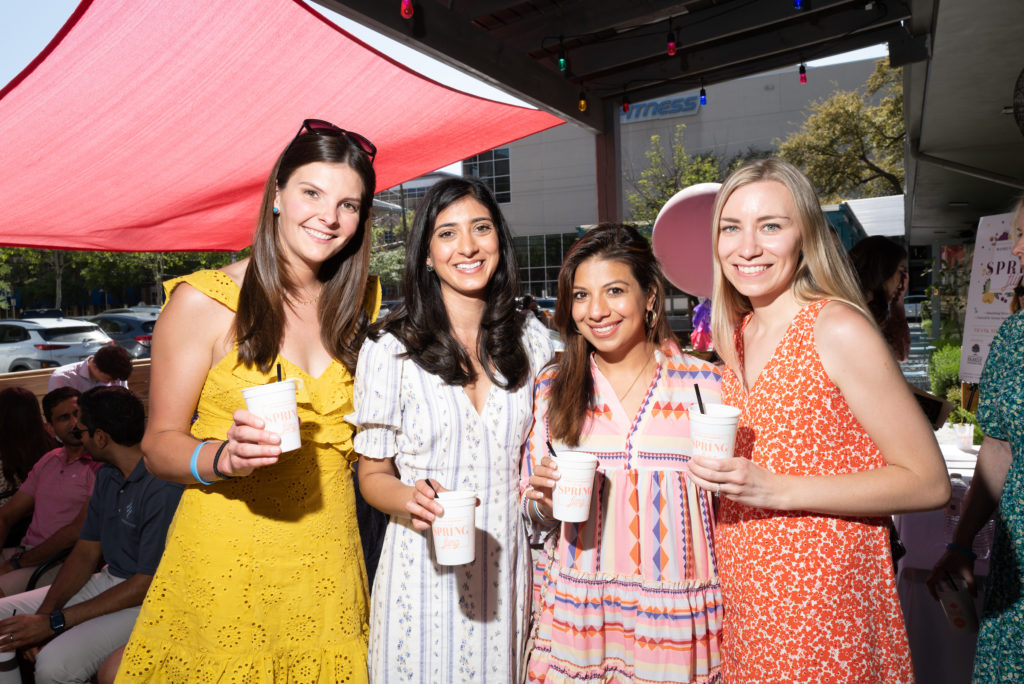 Alaina Nelson, Sarika Patel, Karishma Asrani, Liz Arrigo (Photo by Photos by Daniel Ortiz)