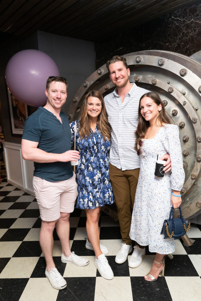 Alex & Clara Orlean, Trace & Kathryn Knoblauch at the Women of Wardrobe Spring Fling (Photo by Photos by Daniel Ortiz)