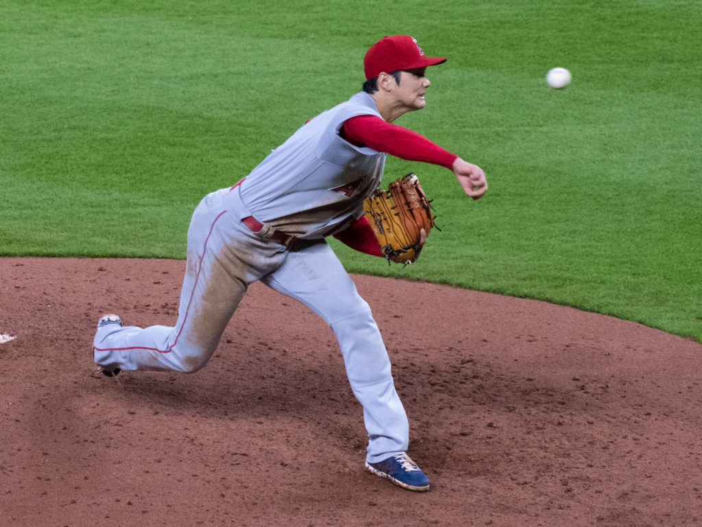 Shohei Ohtani is bringing something new to Major League baseball. (Photo by F. Carter Smith)