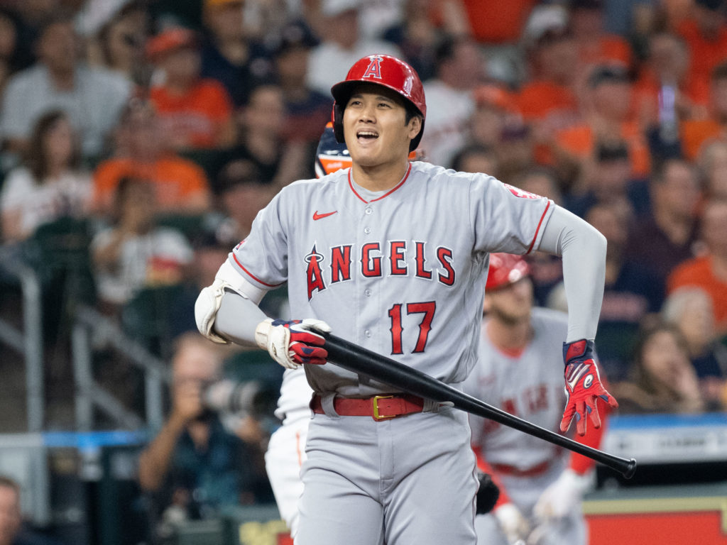 Shohei Ohtani often finds it tougher going against the Astros. (Photo by F. Carter Smith)