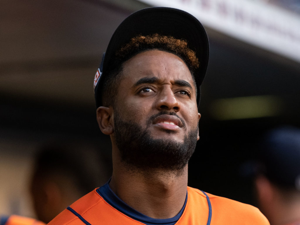 Former Detroit Tiger Niko Goodrum provides the Houston Astros with some infield depth. (Photo by F. Carter Smith)