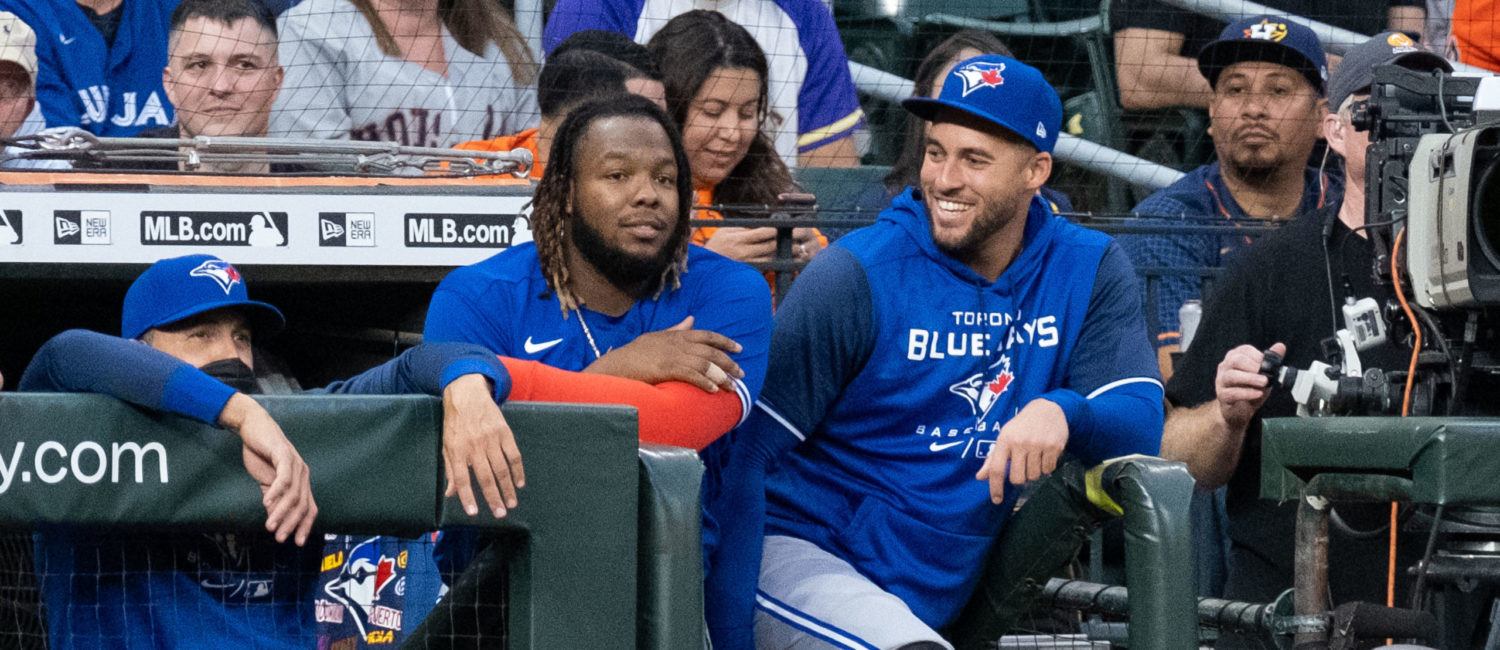 George Springer Houston Astros with Justin Verlander pitching, lost to the Toronto But Jays, Friday night April 22, 2022 the Los Angles Angels of Anaheim at Minute Maid Park