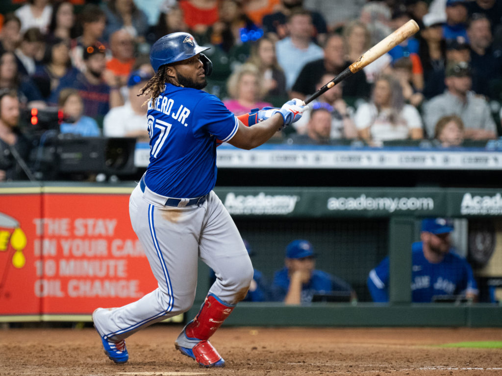  Vladimir Guerrero Jr. is a force that the rest of the American League needs to deal with. (Photo by F. Carter Smith)