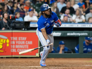 Houston Astros with Justin Verlander pitching, lost to the Toronto But Jays, Friday night April 22, 2022 the Los Angles Angels of Anaheim at Minute Maid Park