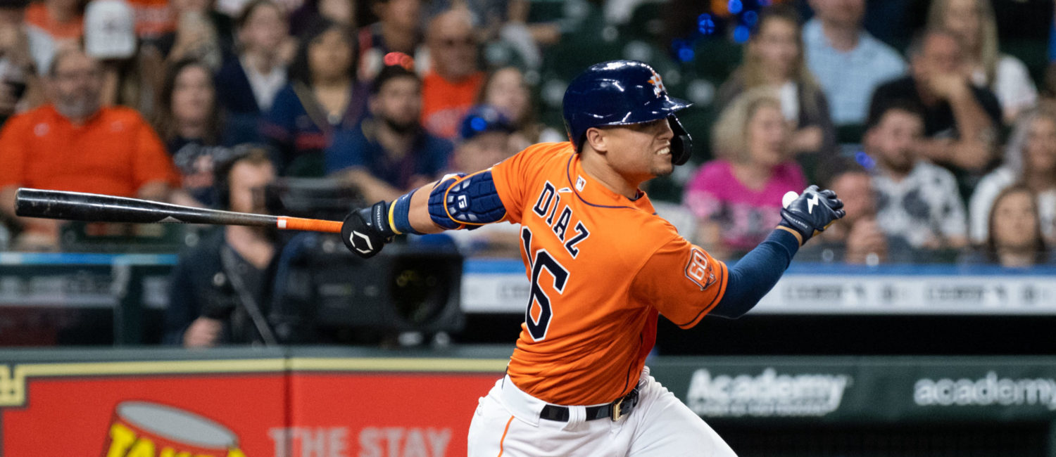 Aledmys Diaz gives the Houston Astros plenty of versatility. (Photo by F. Carter Smith)