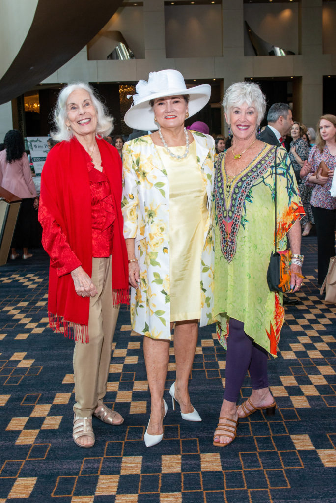 Beverly Roberts, Buffie Ingersoll, Linda Redmond at the Children's Assessment Center Spirt of Spring Luncheon (Photo by Jacob Power)
