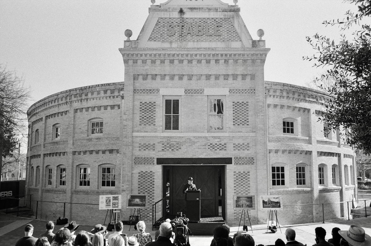 Brandt Wood at Stable Hall (Photo by Rahm Carrington and CJ Strehlow)