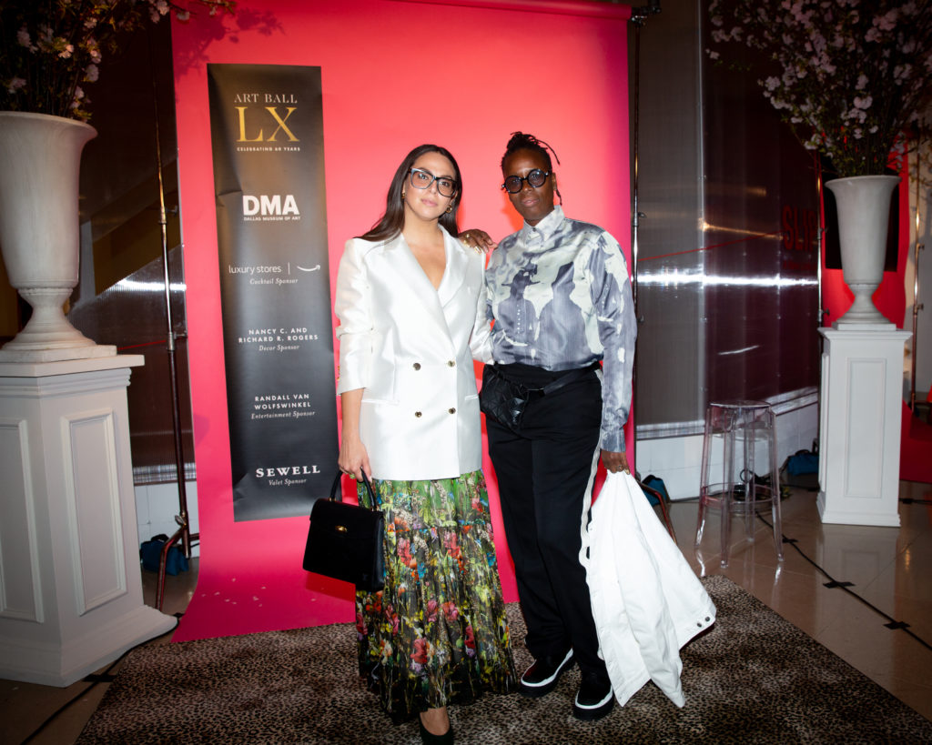 Carolina Alvarez-Mathies, Mickalene Thomas (Photo by Kaitlin Saragusa, BFA)