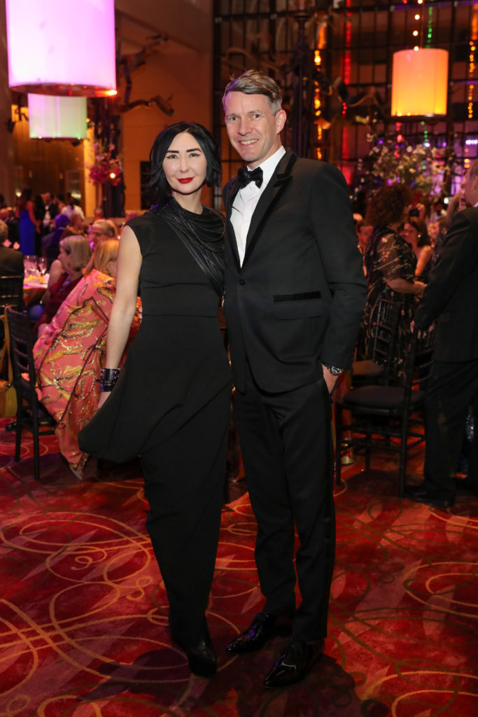 Carrie & Sverre Brandsberg-Dahl at the Society for the Performing Arts gala (Photo by Priscilla Dickson)
