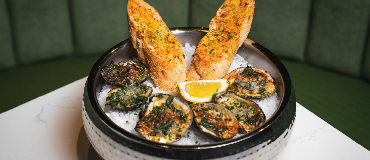 Charbroiled Gulf Oysters (Photo by Photos by Raydon Creative)