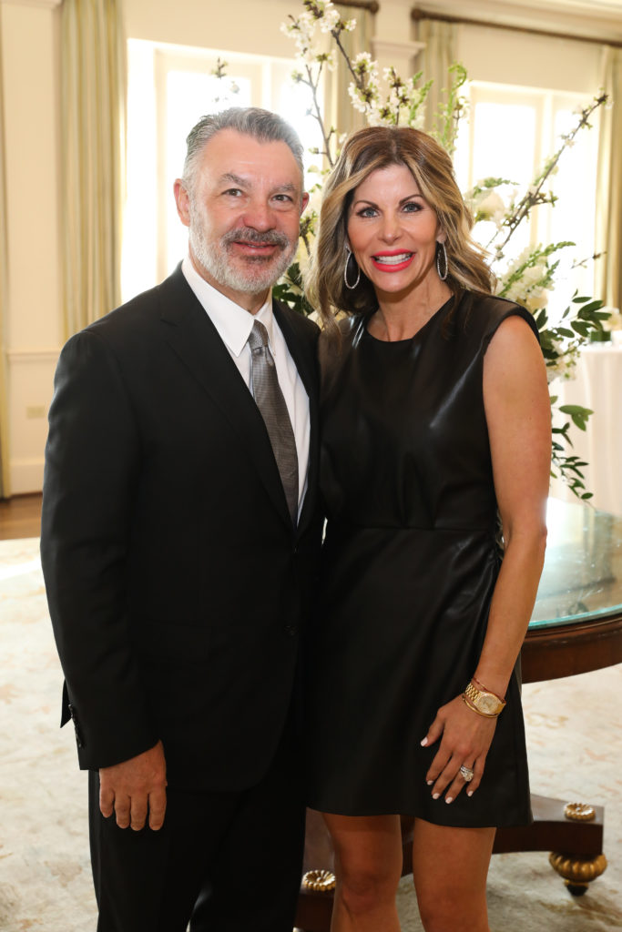 Cory & David LeNorman at the Broach Foundation dinner. (Photo by Priscilla Dickson)