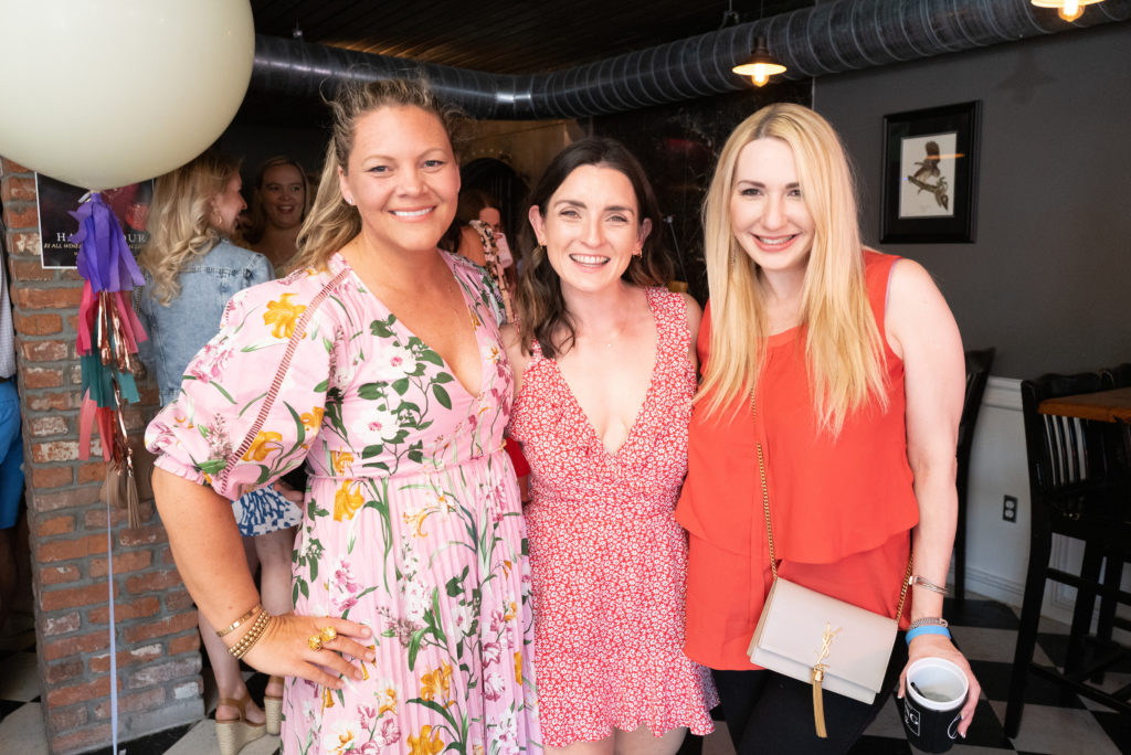 Courtney Harmon, Catherine Murray, Anna Kaplan at the Women of Wardrobe Spring Fling (Photo by Photos by Daniel Ortiz)