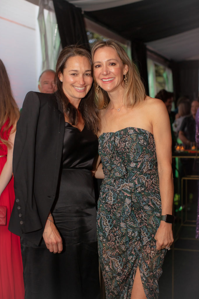 Courtney O'Neill, Maggie Vermillion  at the Studio Menil Fun & Games evening (Photo by Miroma Photography)