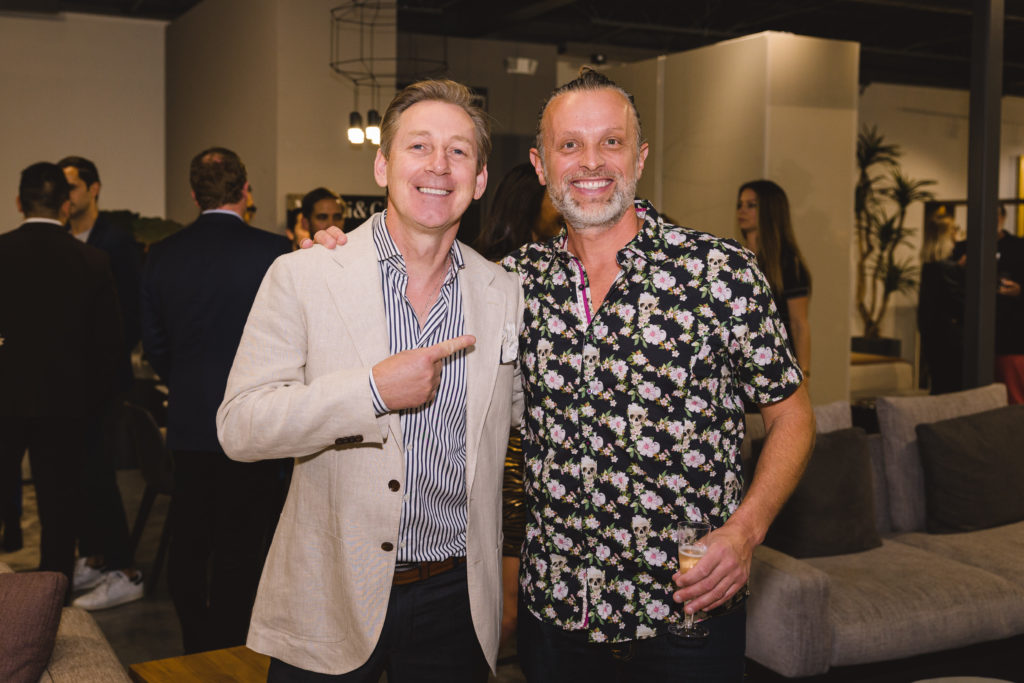 DJ Little Martin, Sebastien Boileau at the kick-off for the CAMH Gala and Art Auction (Photo by Johnny Than) 