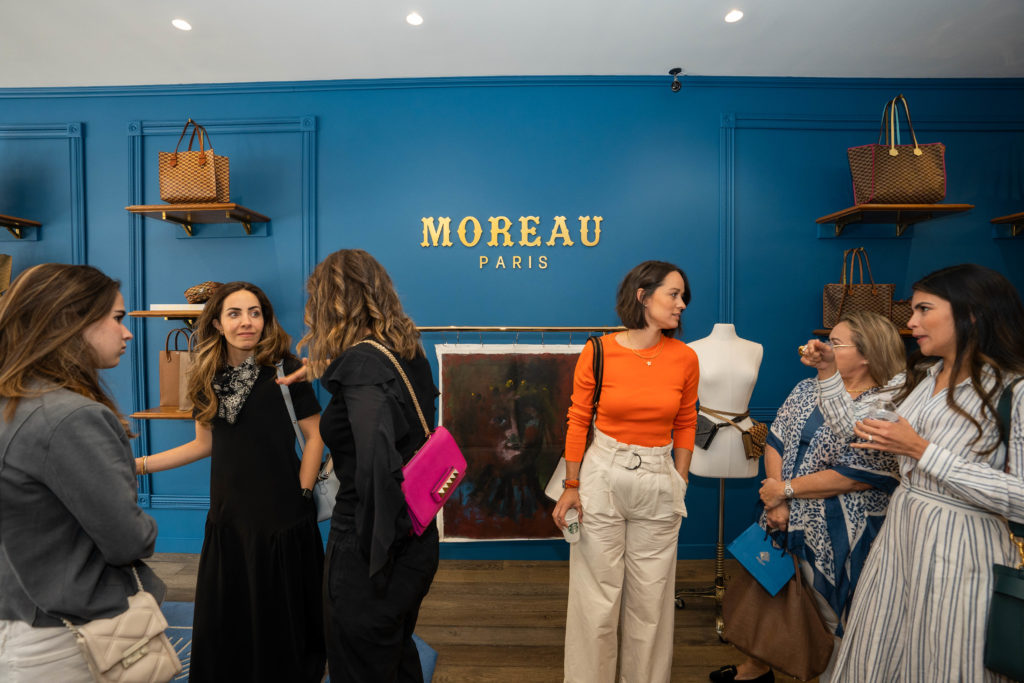 Fashion and art aligned at Moreau Paris at River Oaks District.