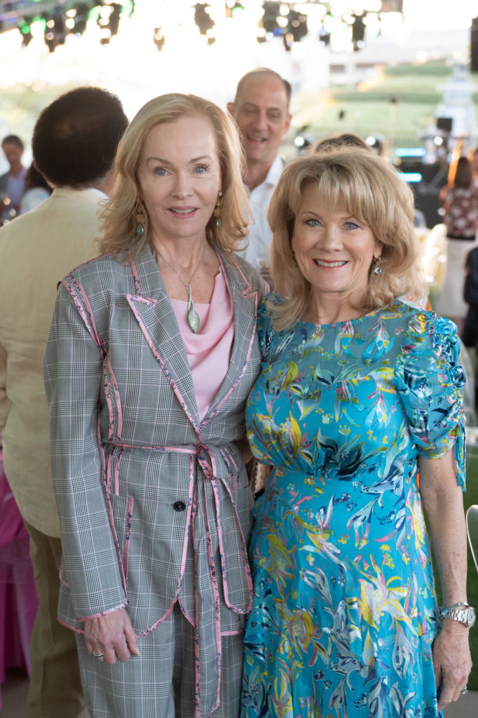 Alice Mosing, Lisa Simon at Memorial Hermann's Light it Up evening (Photo by Wilson Parish)