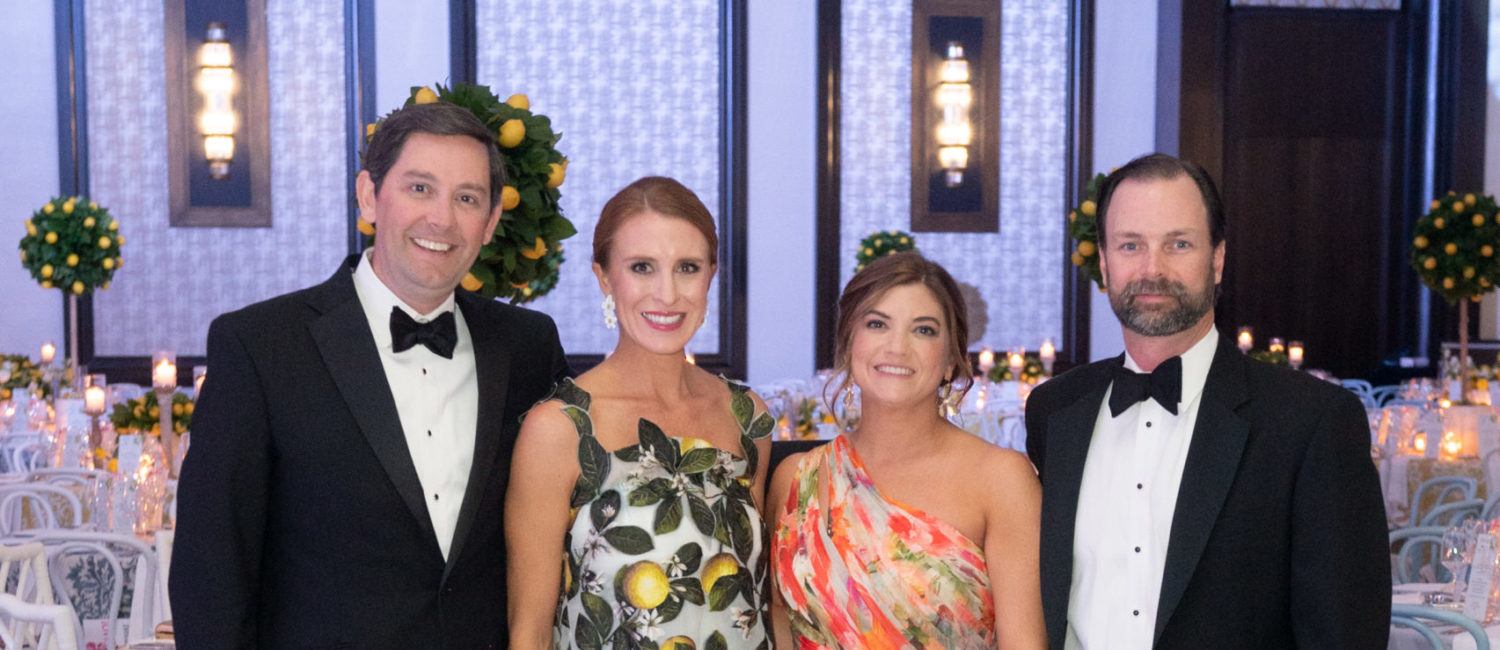 The Children's Fund 50th anniversary gala chairs Cody & Stephanie Carper and Amanda & Topher Ollison (Photo by Wilson Parish)