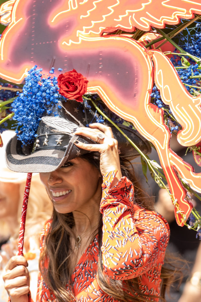 Prashe Shah, Winner of Most True to Theme: "Flying Horse" (photo courtesy Danny Campbell)