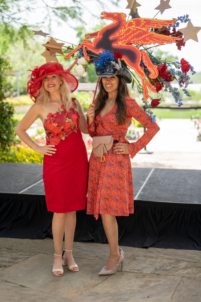 Calvert Collins and Prashe Shah, Winner of Most True to Theme: "Flying Horse" (photo courtesy Danny Campbell)