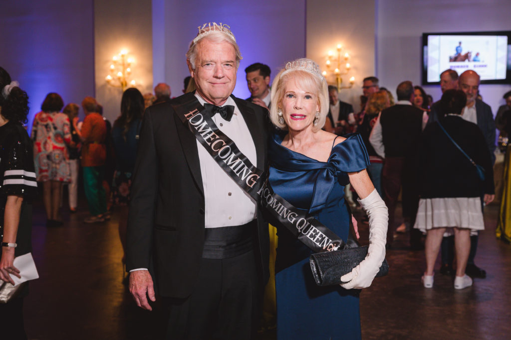 Honorees David & Leslye Weaver at the Camp for All homecoming-themed gala (Photo by Johnny Than)