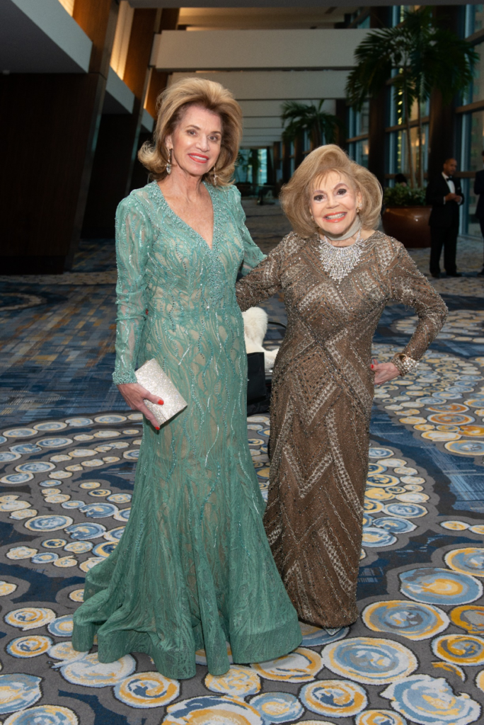 Deborah Laws, Harriet Gertner at the 2022 CCFA Women of Distinction Winter Ball (Photo by  Jacob Power)